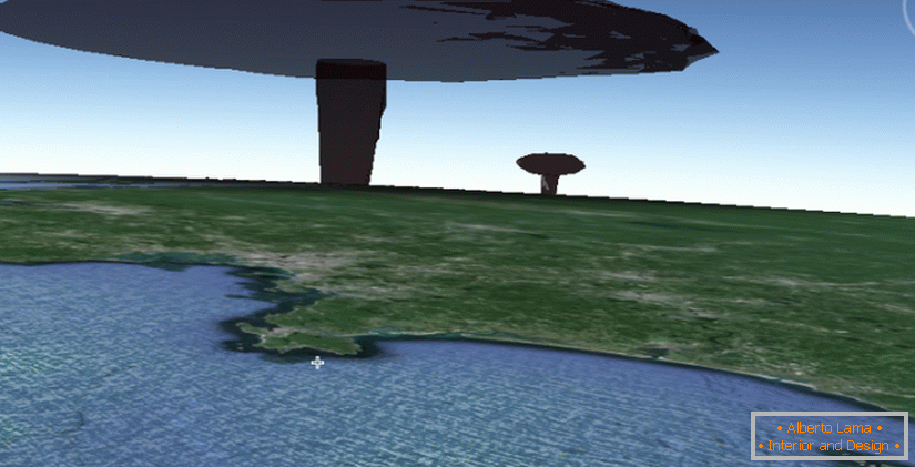 3D- Симулятор наслідків вибуху ядерної бомби