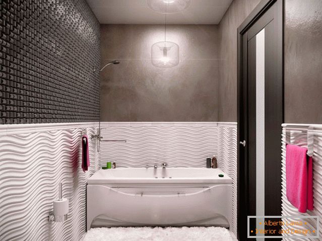 Дизайн інтер'єру маленької ванни