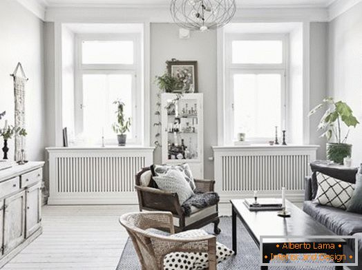 Класичне оформлення квартири в скандинавському стилі