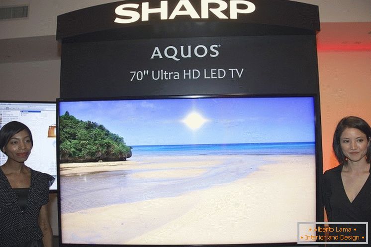 AQUOS Ultra HD LED - телевізор з ультрависокою дозволом від компанії Sharp