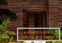 Міські будинки Чипика утопающий в саду архитектурный проект в Мексике