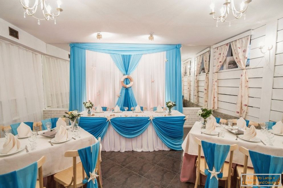 Весільний зал в середземноморському стилі