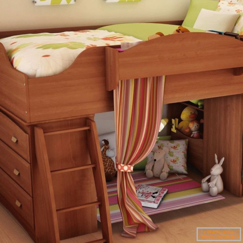 діти-beds-storage
