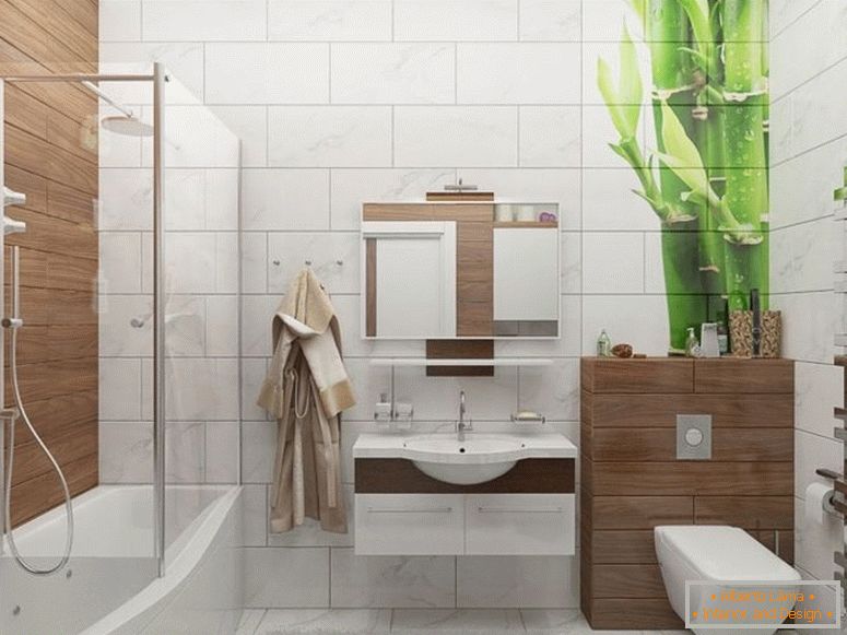 Дизайн інтер'єру ванної кімнати 2017