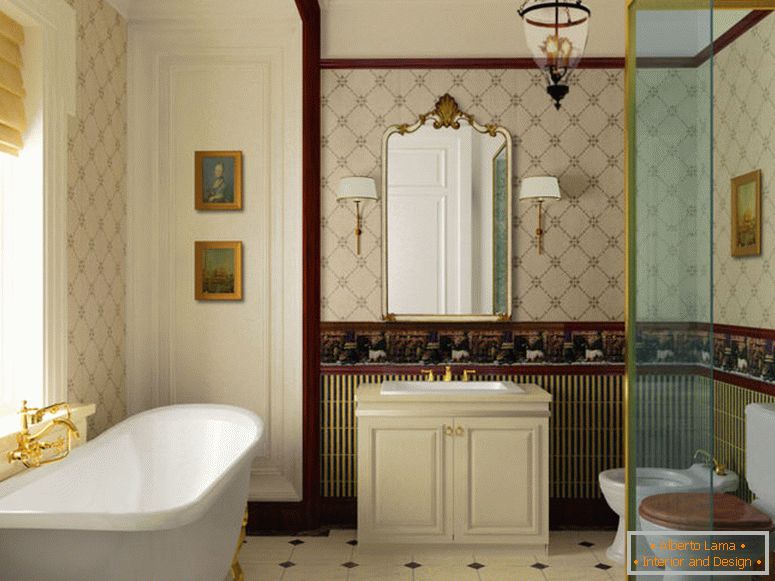 Внутрішній дизайн ванної кімнати