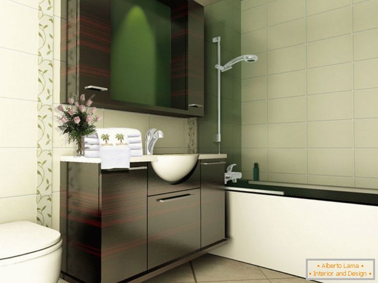 ванну-плитка-конструкції-для маленьких ванних кімнат