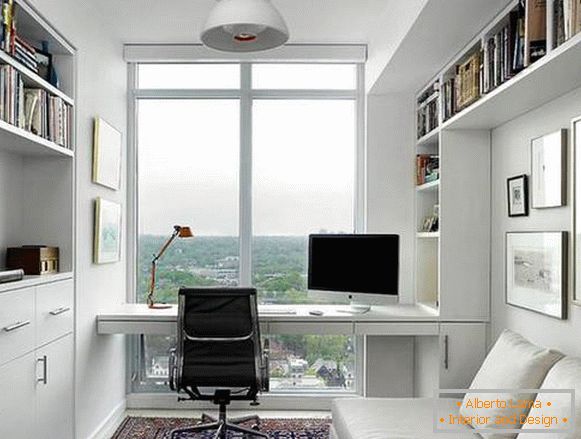 дизайн кабінету в квартирі в сучасному стилі, фото 20