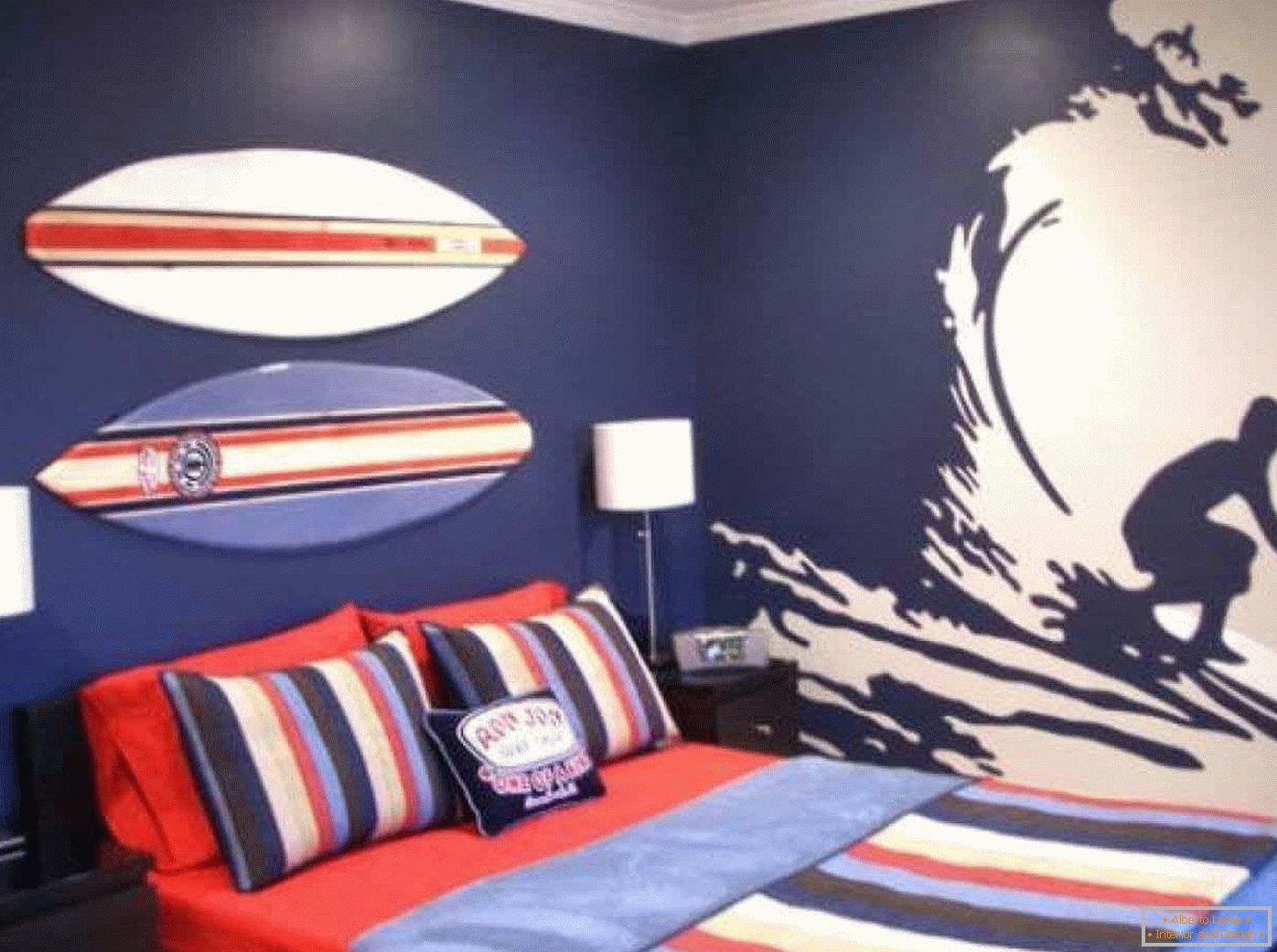 Кімната в морському-спортивному стилі