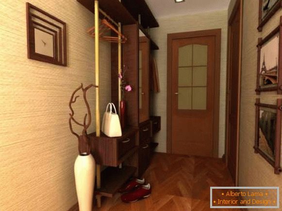 Сучасний дизайн маленьких кімнат в квартирі - передпокій і коридор