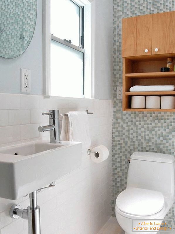 Компактний дизайн маленької ванної кімнати