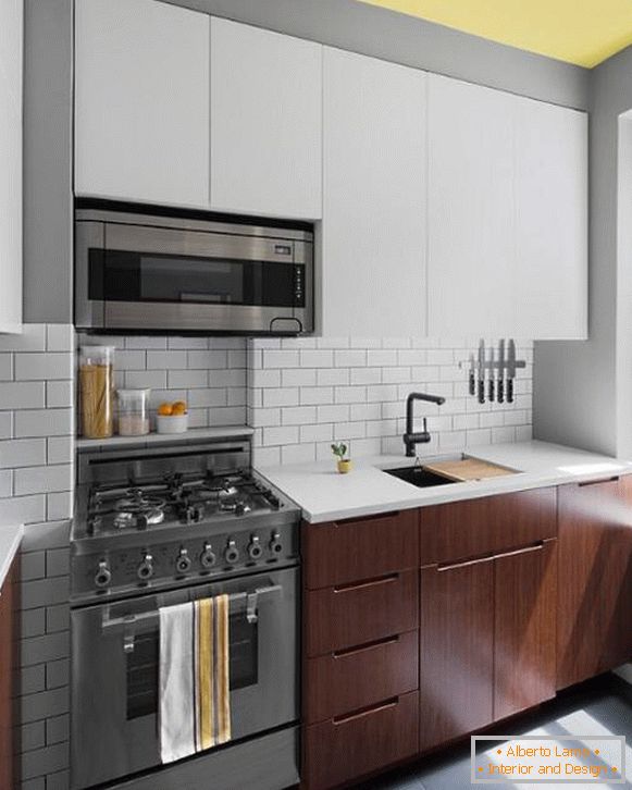 Кращі ідеї дизайну маленької кухні в квартирі хрущовці