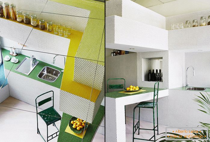 Дизайн кухні в невеликій квартирі