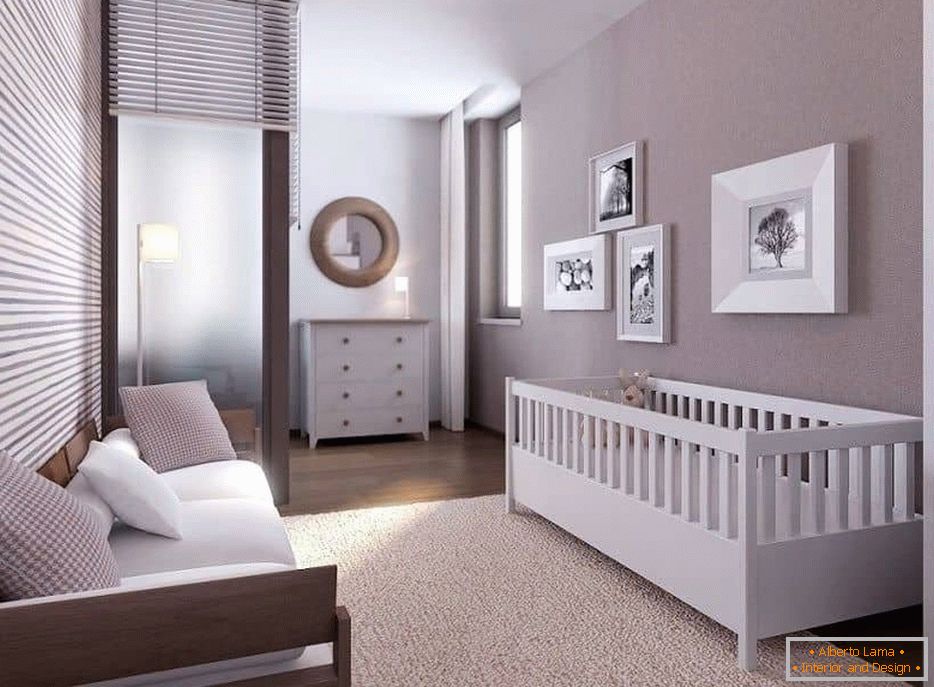 Однокімнатна квартира для сім'ї з немовлям