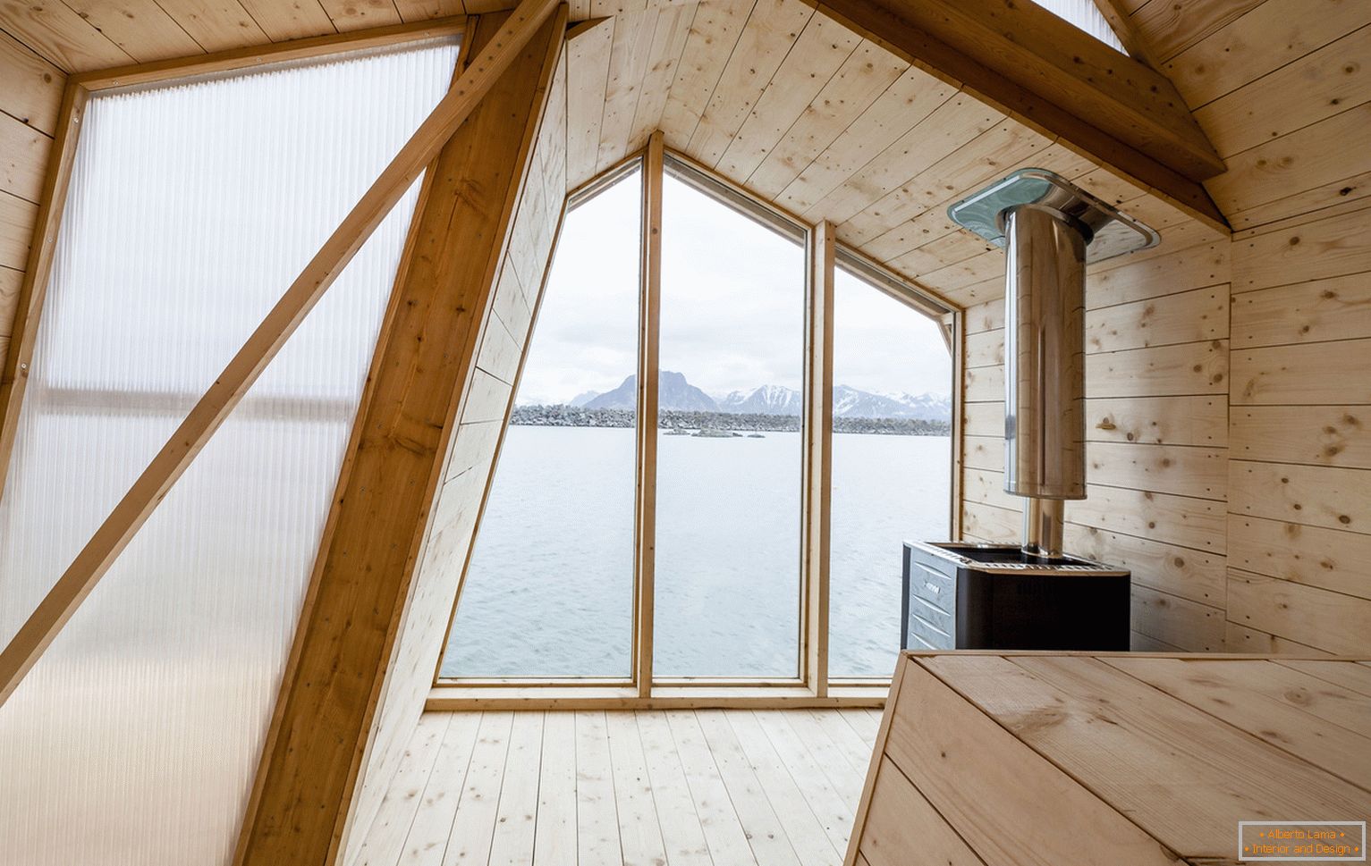 Дизайн рибальського будиночка в Норвегії