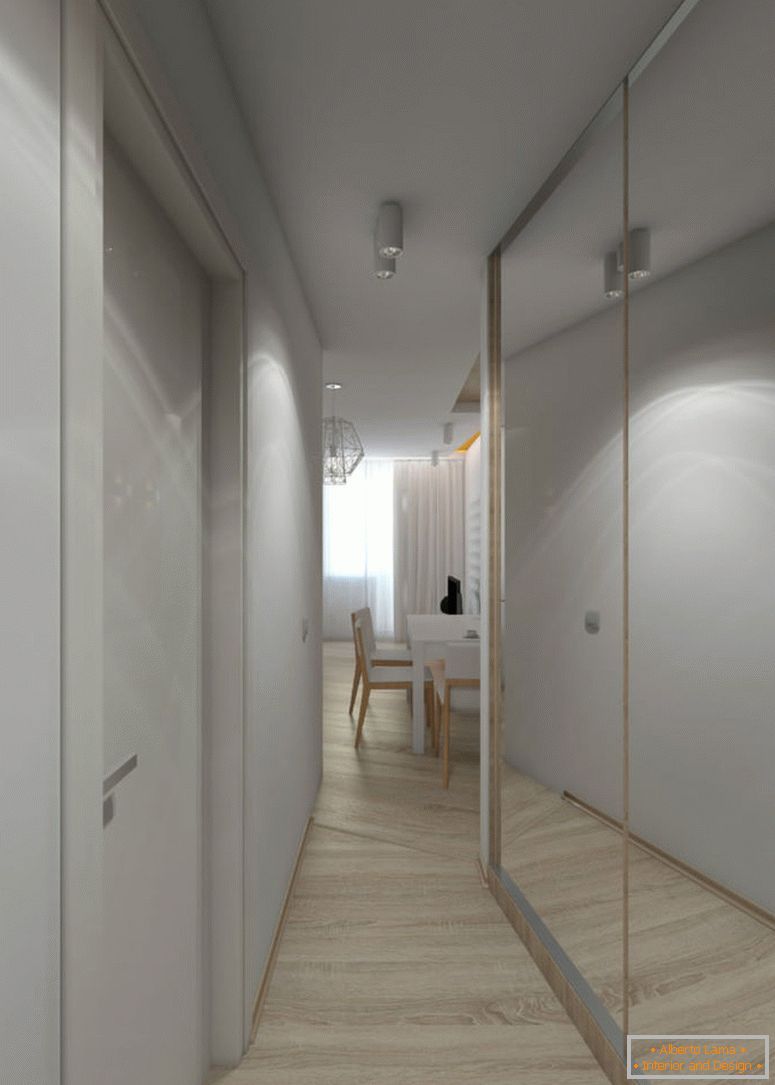 Дизайн вузької квартири