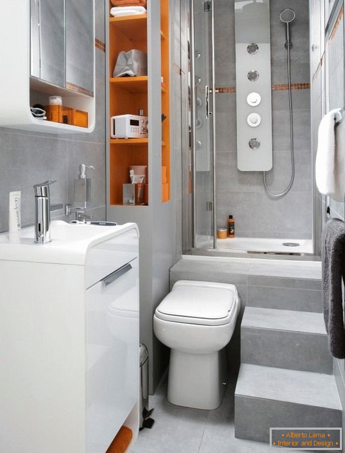 Хай-тек дизайн ванної кімнати