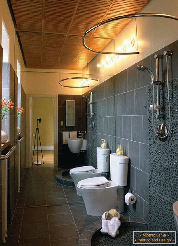 дизайн ванних кімнат, суміщених з туалетом фото, фото 19