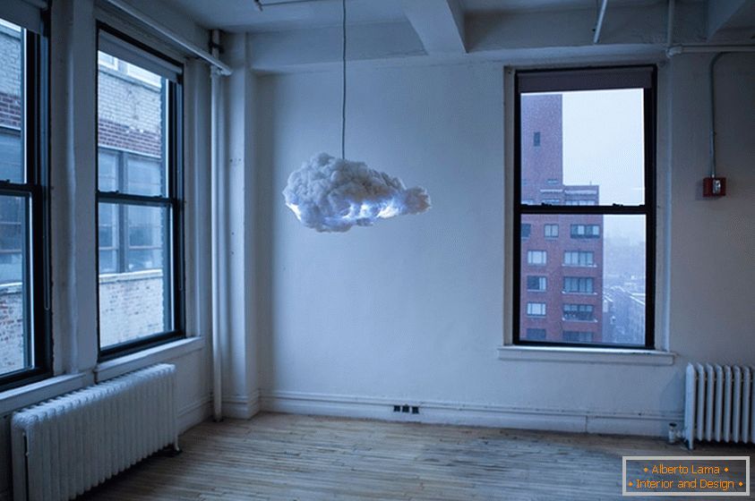 Ця інтерактивна лампа-хмара принесе грозу в ваш будинок