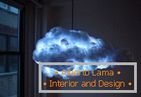 Ця інтерактивна лампа-хмара принесе грозу в ваш будинок