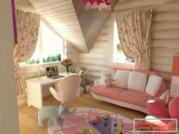 Інтер'єр дитячої кімнати в стилі прованс, фото 25