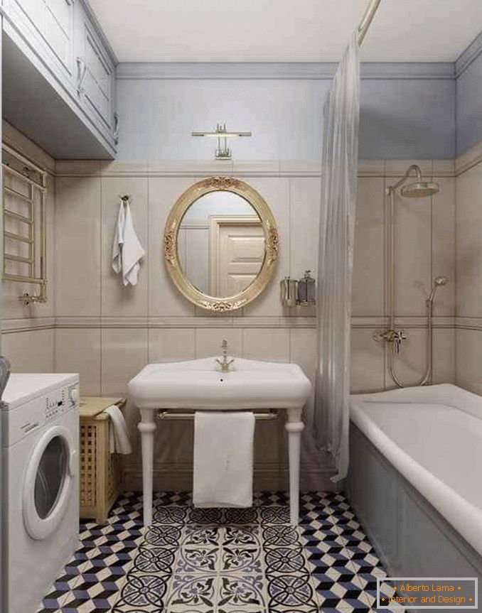 Дизайн ванної кімнати поєднаної з санвузлом