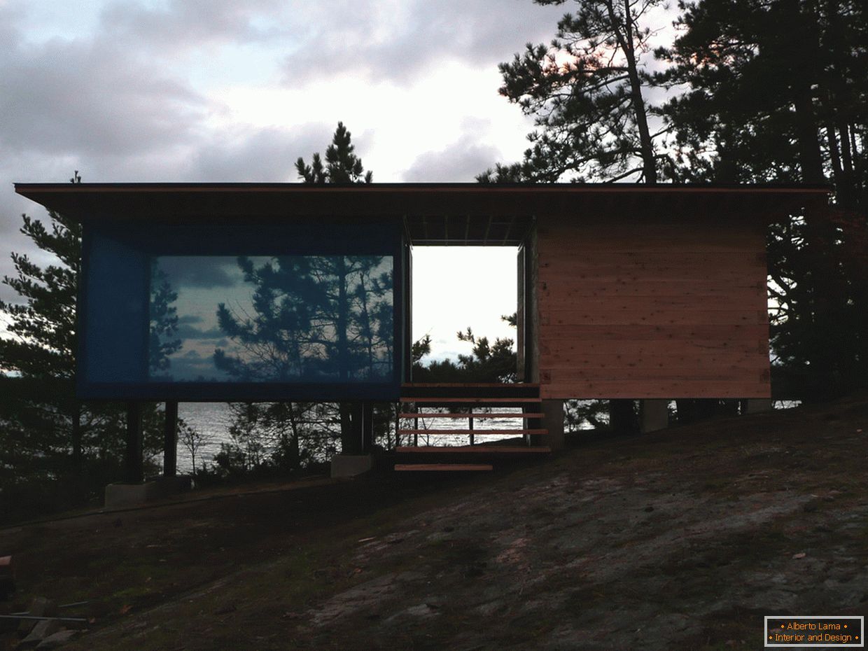 Дизайн будинку на палях «Синій куб» - фото 14