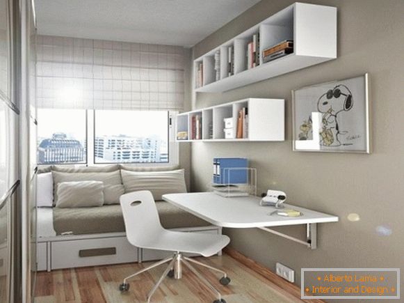 Меблі для кабінету в квартирі фото 7