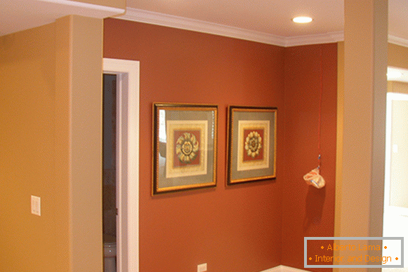 Поєднання кольорів - дизайн фарбування стін в квартирі