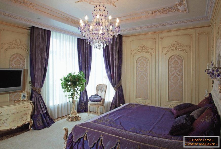 Королівський дизайн спальні