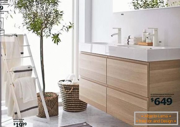 Каталог мебели для ванной IKEA 2015