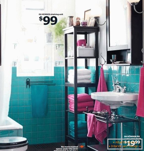 Меблі IKEA 2015 для маленької ванної