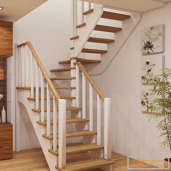 Види сходів в приватному будинку по формі і матеріалами