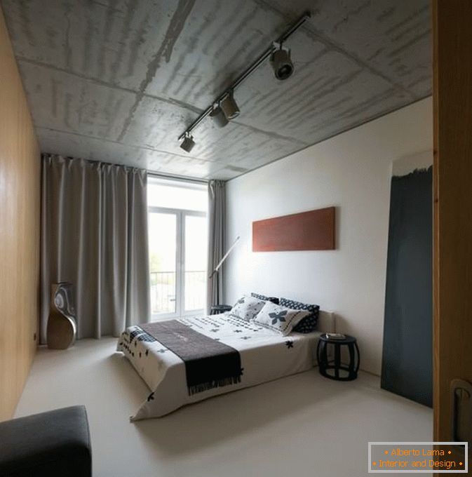 Спальня малогабаритної двокімнатної квартири в Києві