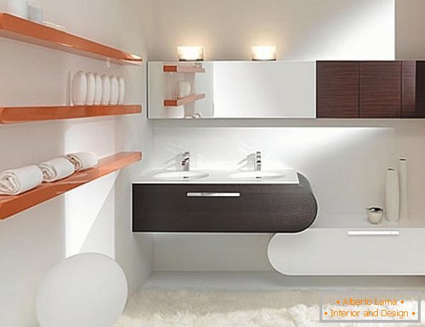 Інтер'єр стильною ванної кімнати