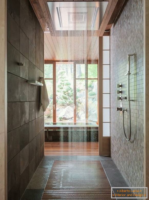 Дизайн ванної кімнати 2015: супер душ