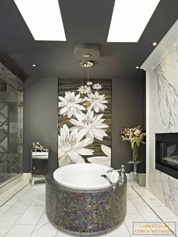 Шикарна ванна кімната в китайському стилі