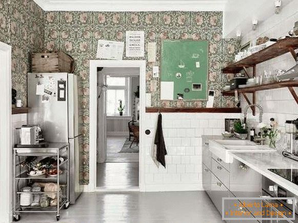 шпалери для кухні миються каталог фото, фото 45