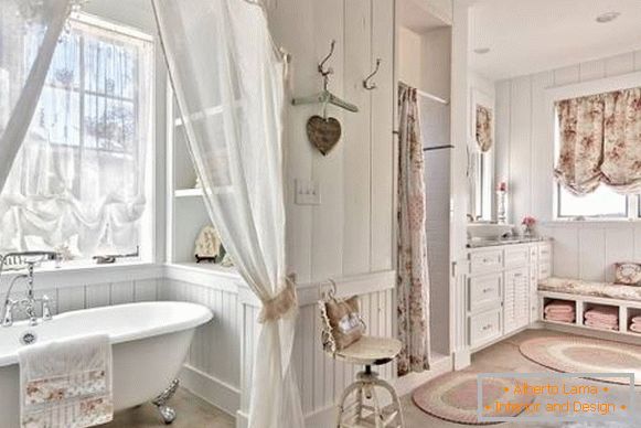 Кращі ванні кімнати в стилі прованс - фото ванній