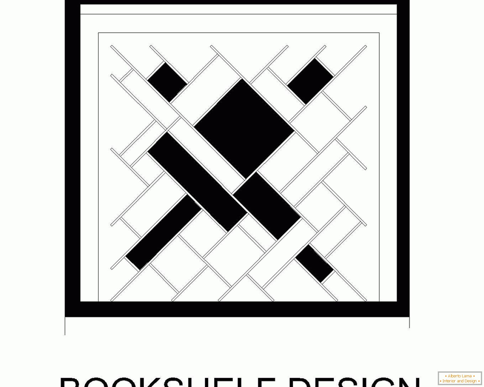 Дизайн книжкової шафи