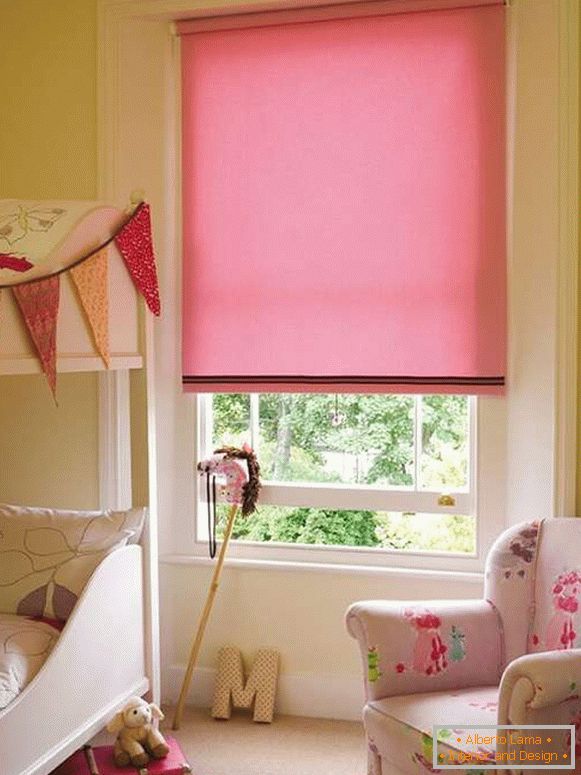 рулонні штори в дитячу кімнату фото, фото 36