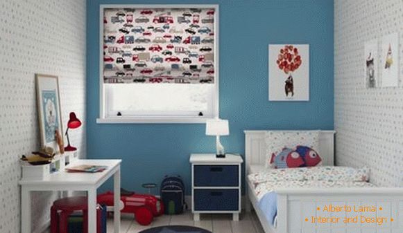 рулонні штори в дитячу кімнату для хлопчика, фото 46