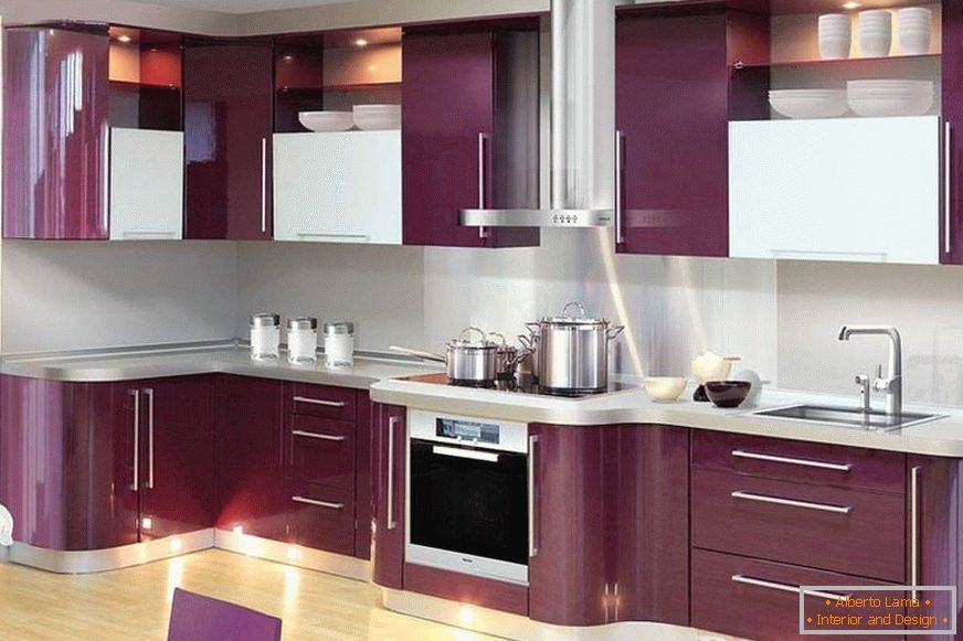 фіолетова кухня