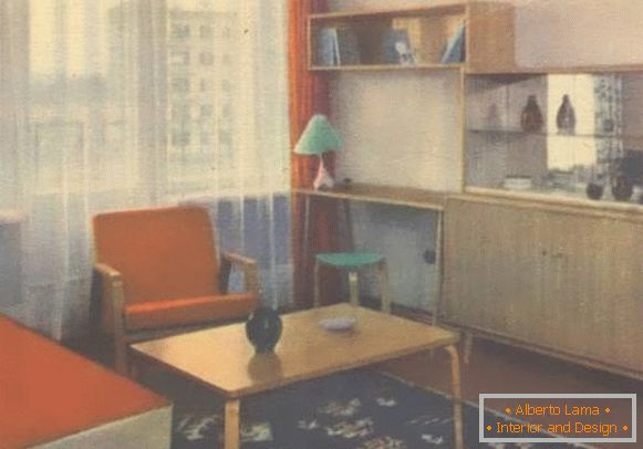 Радянська меблів стиле мінімалізм 50-60-х