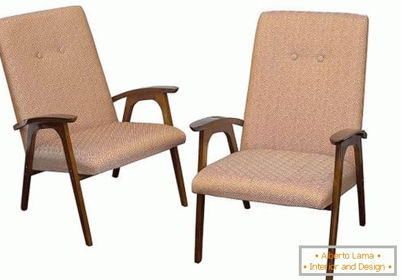 Радянські крісла періоду 50-70-х років