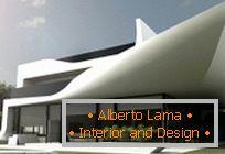 Сучасна архітектура: Двоповерховий будинок в Мадриді в стилі Sci-Fi