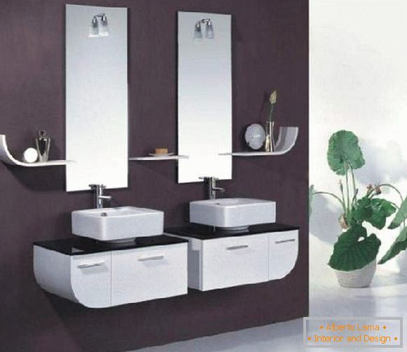 дизайнерські меблі для ванної, фото 52