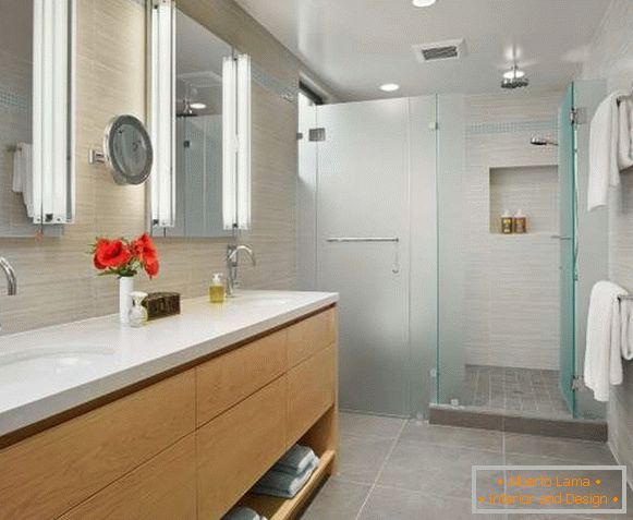 Яку скляні двері купити в ванну кімнату для стильного дизайну