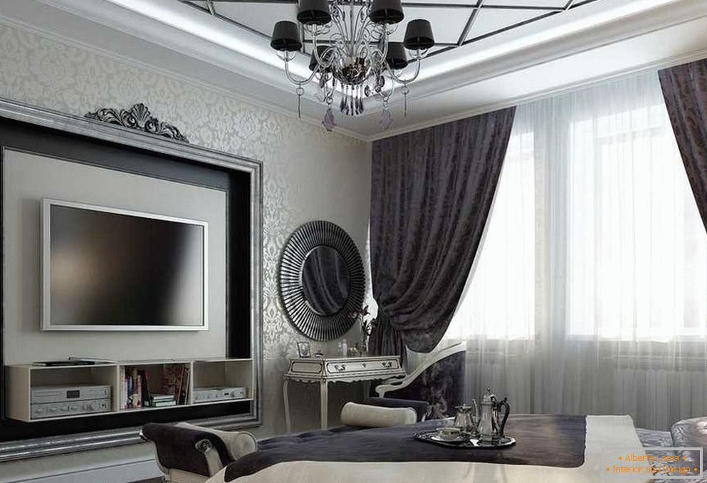 Спальна кімната в стилі арт-деко
