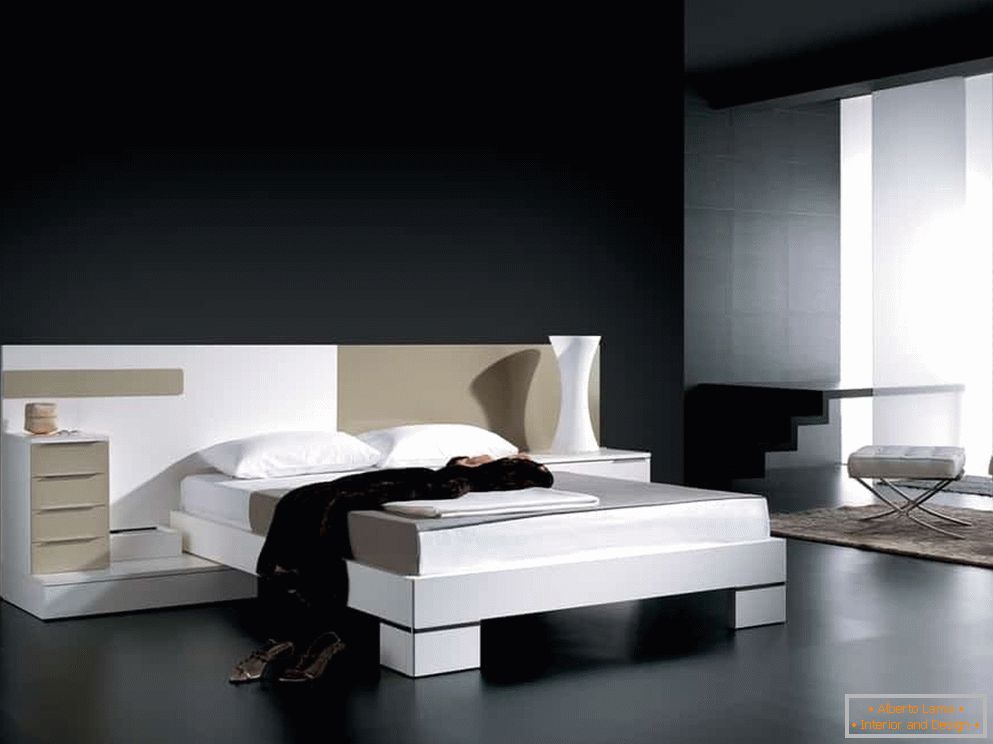 двоколірна ліжко