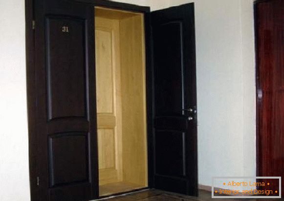 двері вхідні дерев'яні для квартири, фото 31